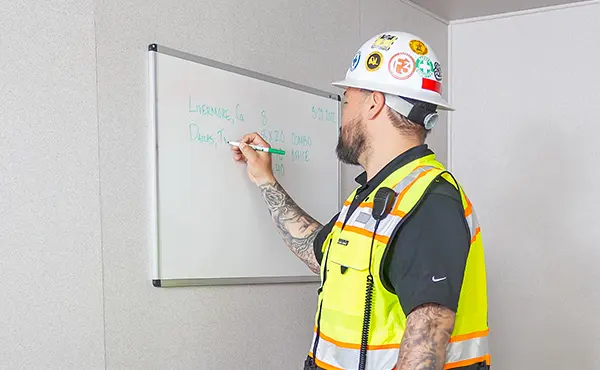 Shipping Container Dry Erase Boards