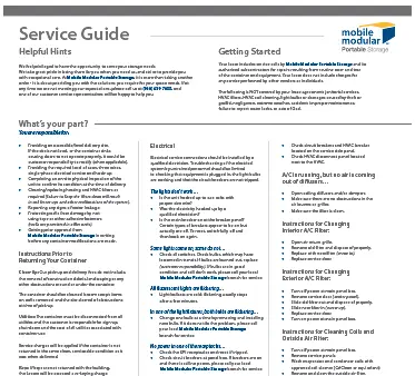 Service Guide