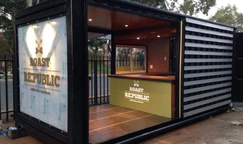 Start Your Own Shipping Container Coffee Shop