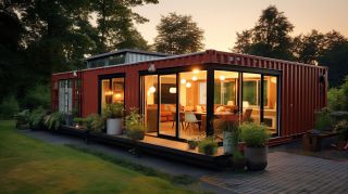 What is a Shipping Container Hunting Cabin?